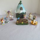 Tiny Treasures Woodland Fairland house garden figures accessories