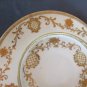 Nippon Noritake tray 2 tier serving platter desert raised gold gilded porcelain