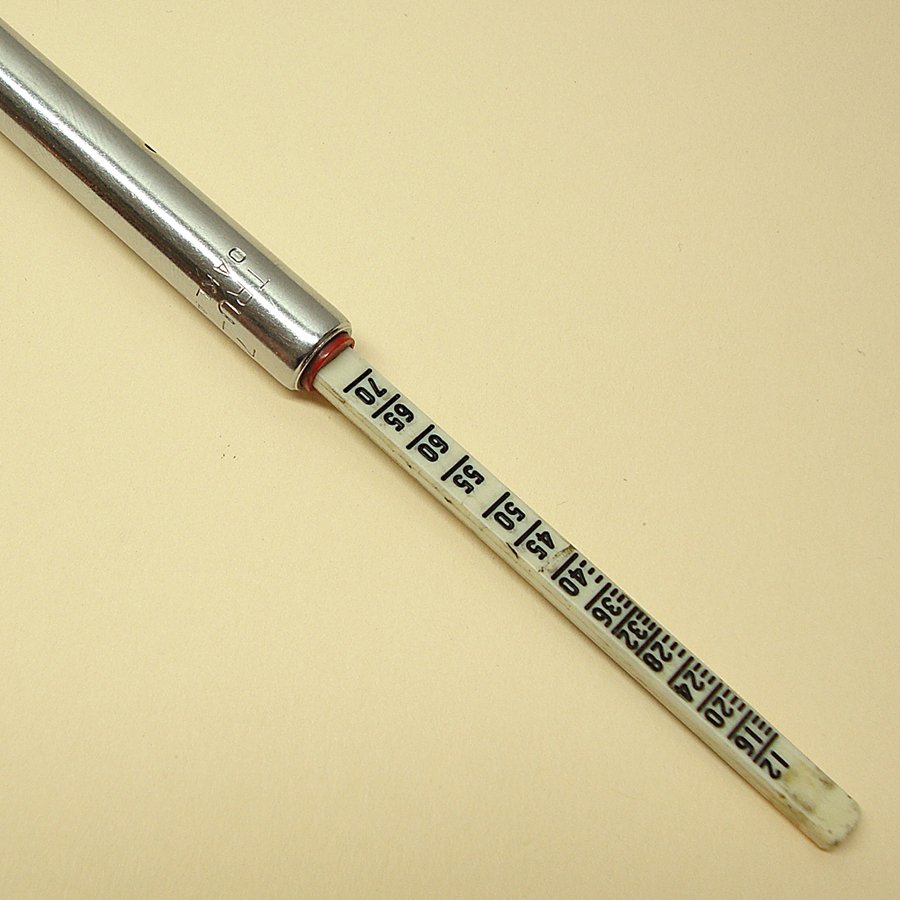 TruFlate Tire Gauge Made In Oakland California 1970's1980's