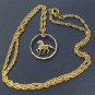 Jewelry Coin Art, Uruguay Horse Coin Necklace