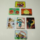 1990s Lot of 7 Mixed Stickers, Lion King, betty boop,NFL