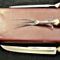 Case XX Knife Noble Trio Stag Handles Carving Set 3 Piece !