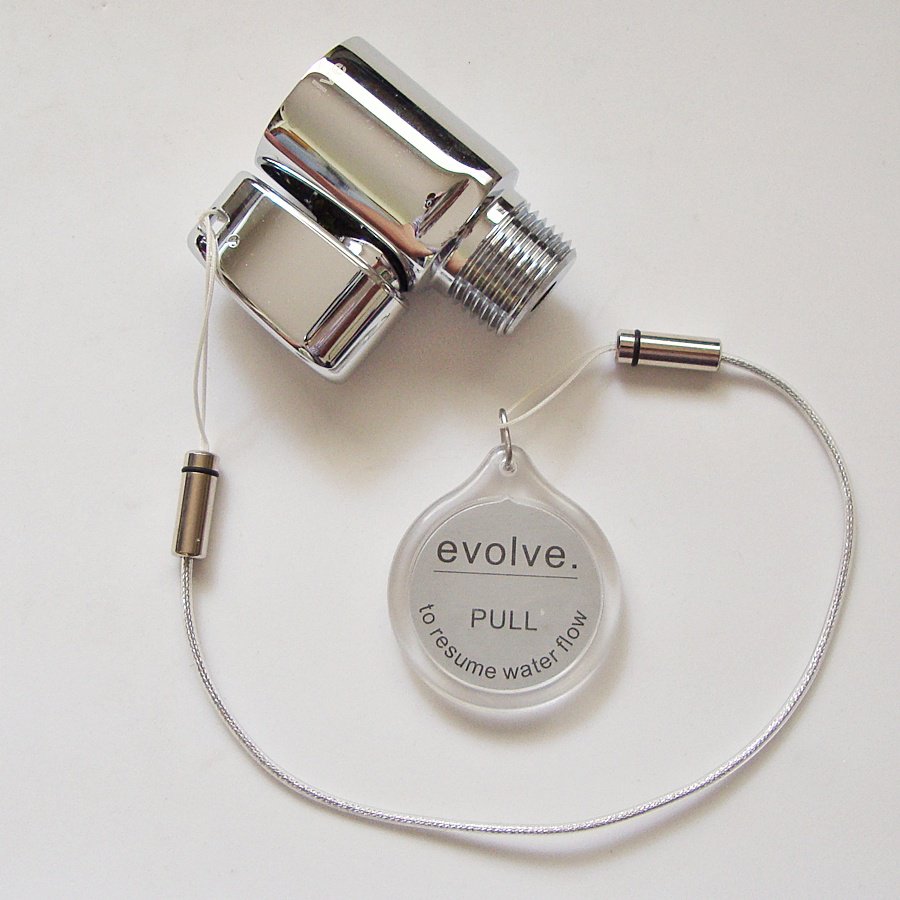 evolve Ladybug Showerhead Adapter, Water Saving Device