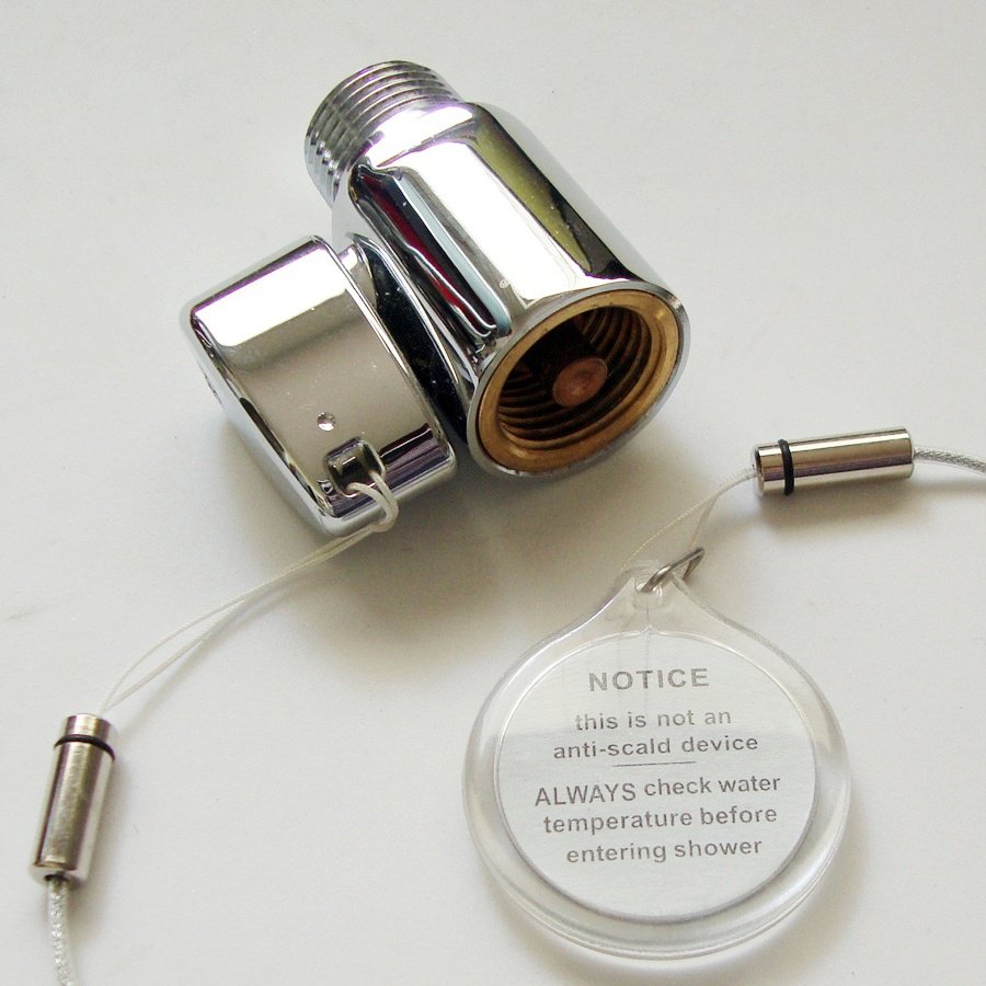 evolve Ladybug Showerhead Adapter, Water Saving Device