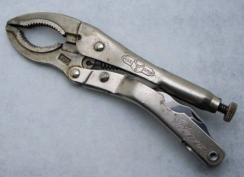 Schrade Toolbox 6LC Visegrip w/knife blade