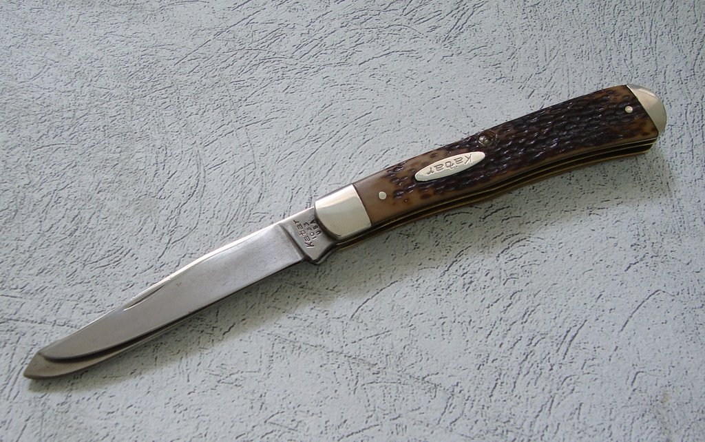 Kabar 1033 Pocket Knife USA Vintage 1960s-1978 (very clean)