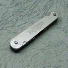 The L S Starrett 178A Tool Fillet / Radius Gage ranging from 1/32" to 1/4"
