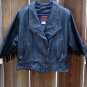 Women Hot Leathers Black Motorcycle Jacket (1980s-1990s)