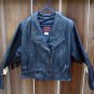 Women Hot Leathers Black Motorcycle Jacket (1980s-1990s)