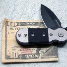 Boker Knife Black Lighting Folder G-10 handles