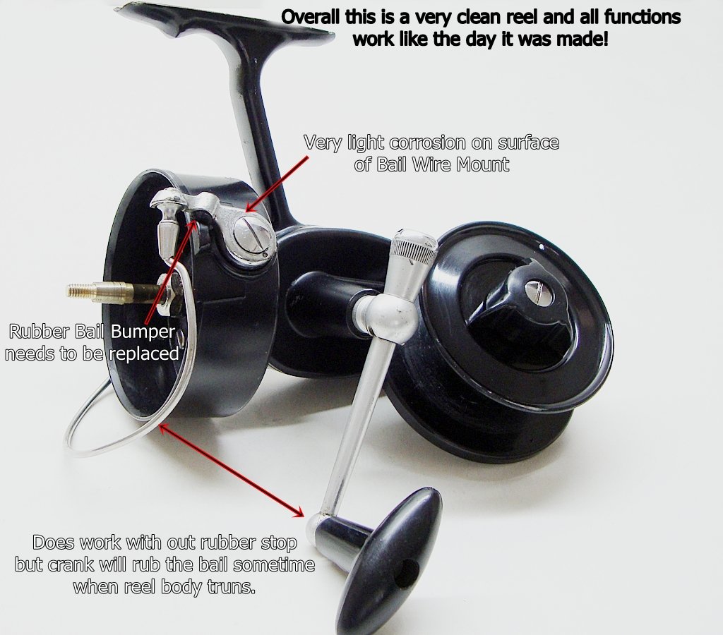 MULINELLO DA PESCA Vintage Vecchia Scuola Abu Cardinal 157 Con 4 Bobine