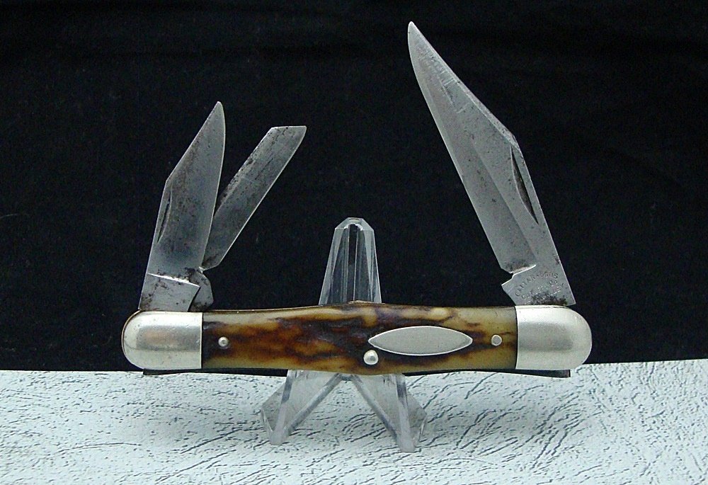 Cattaraugus Whittler 3 blade Pocket Knife Pattern 32695