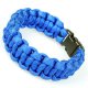 Blue Single Colored Para-Cord Bracelet