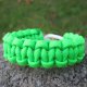 Lime Green Single Colored Para Cord Bracelet