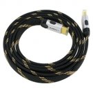 High Speed HDMI Flat Cable M/M, 6 FT / 1.8 M, Metal Silver