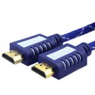 INSTEN Premium High Speed HDMI Cable , 25FT Mesh Blue