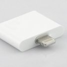 High-Quality 30 Pin to Lightning 8 Pin Adapter For iPhone 5 iPad 4 iPad Mini iPod Touch 5 - White