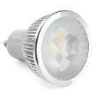 Dimmable GU10 6W 550-600LM 3000-3500K Warm White Light LED Spot Bulb (110-240V)