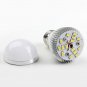 E27 7W 650-700LM 6000-6500K Natural White Light LED Ball Bulb (220V)