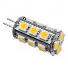 G4 2.5W 18x5050 SMD 180-200LM 2800-3200K Warm White Light LED Corn Bulb (12V)
