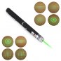 5 in 1(5 Patterns Green Laser Cap) 5mw 532nm Astronomy Powerful Green Laser Pointer (2xAAA)