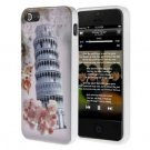 The Leaning Tower Of Pisa Style TPU Case For iPhone 5