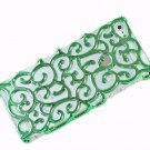 Hollowed Floral Routine Plating Hard Case For iphone 5 - green
