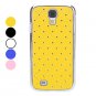 Starry Sky Pattern Hard Case with Rhinestone for Samsung Galaxy S4 I9500 (yellow)