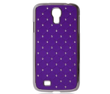 Starry Sky Pattern Hard Case with Rhinestone for Samsung Galaxy S4 I9500 (purple)