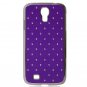 Starry Sky Pattern Hard Case with Rhinestone for Samsung Galaxy S4 I9500 (purple)