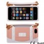 Fashionable Handbag Design Silicone Case For iPhone 5 - White