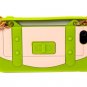 Fashionable Handbag Design Silicone Case For iPhone 5 - Green