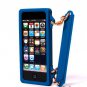 Fashionable Handbag Design Silicone Case For iPhone 5 - blue