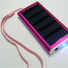 1350 mAh Monocrystalline silicon solar battery charger for mobile phone——red