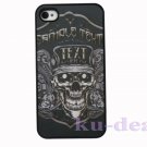 New 3D effect Skull style hard case cover for iphone 4 ,4S,