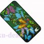 New 3D effect colorful butterfly case for iphone 4 ,iphone 4S