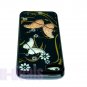 New black butterfly hard case for iphone 5 ,with rhinestones inside