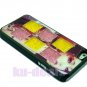 New colorful cosmetic style hard case for iphone 5 ,with rhinestones inside
