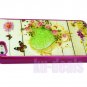New green heart style  hard case for iphone 5 ,with rhinestones inside