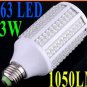 E27 13W 200-230V 263 leds 1050LM Cold White Corn Light Bulb LED Bulb