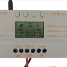 LCD 30A MPPT Solar Panel Regulator Charge Controller 12V/24V 380W/760W With USB