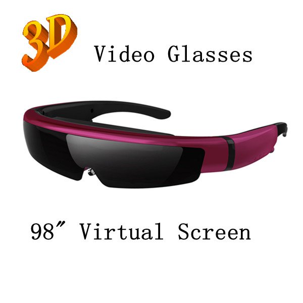 98inch virtual screen 3d video glasses 169 eyewear