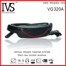 Free DHL shipping 72 inch video glasses player 16:9 goggles with av in function