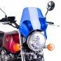 Bugspoiler - Universal Motorcycle Screen for Naked Bikes: Blue M0869A