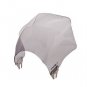 Raptor - Universal Motorcycle Screen for Naked Bikes: Light Grey M0013H
