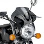 Cockpit - Universal Motorcycle Screen for Naked Bikes: Dark Smoke M1480F