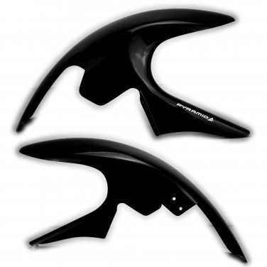 Suzuki GSXR750 (01-03) Hugger: Gloss Black 07015B