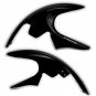 Suzuki GSXR750 (01-03) Hugger: Gloss Black 07015B