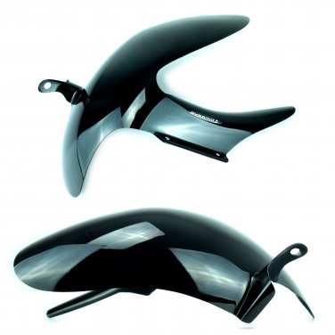 Kawasaki ER-6F / ER-6N (06-08) Hugger: Gloss Black 073221B