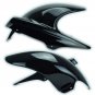 Suzuki GSX650 F (08-15) Hugger: Gloss Black 070310B